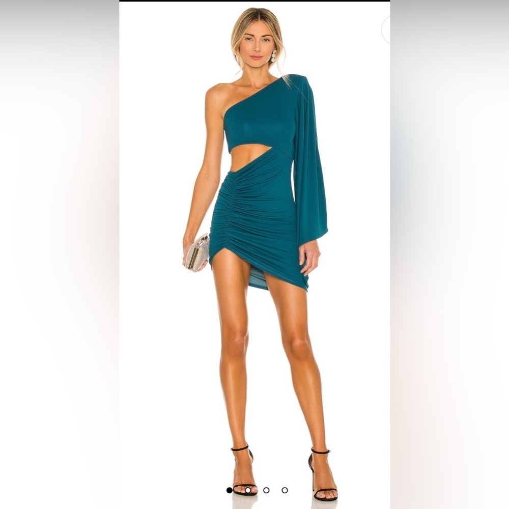 NWT × REVOLVE Alessia Dress in Teal Green
Michael Costello size: M